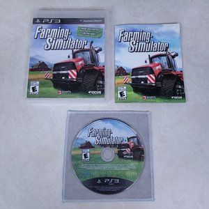 Farming Simulator (Sony PlayStation 3, 2013) Complete Very Clean Disc